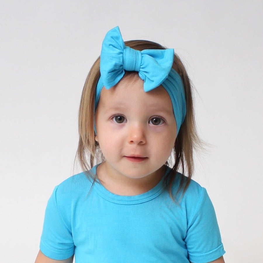 Headwrap in Aqua | Bamboo Viscose