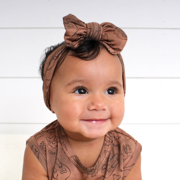 Headwrap in Dino Dig | Bamboo Viscose