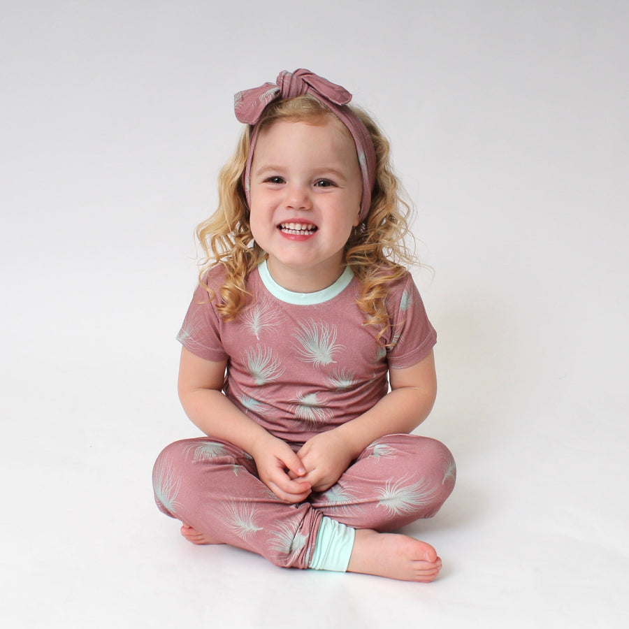 2 pc Loungewear Set in Dandelions | Bamboo Viscose