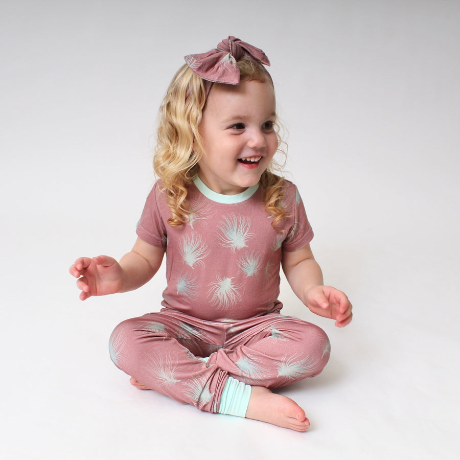 2 pc Loungewear Set in Dandelions | Bamboo Viscose