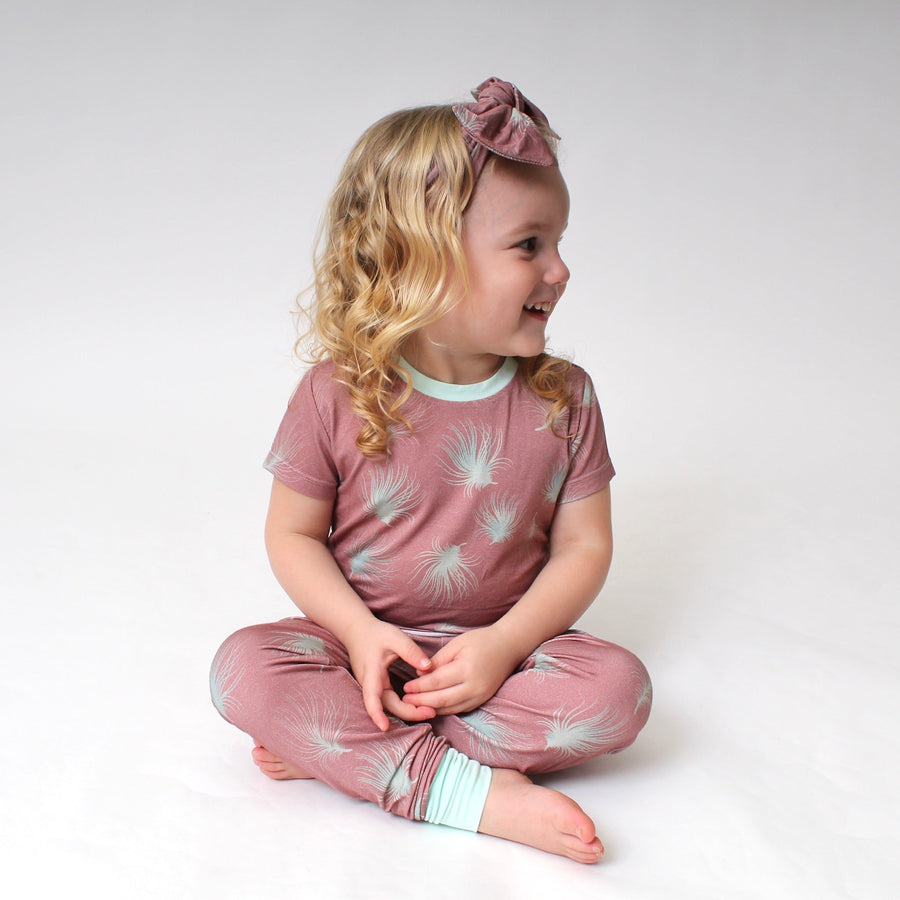 2 pc Loungewear Set in Dandelions | Bamboo Viscose
