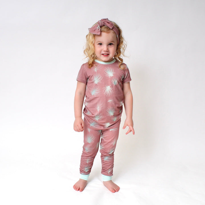 2 pc Loungewear Set in Dandelions | Bamboo Viscose