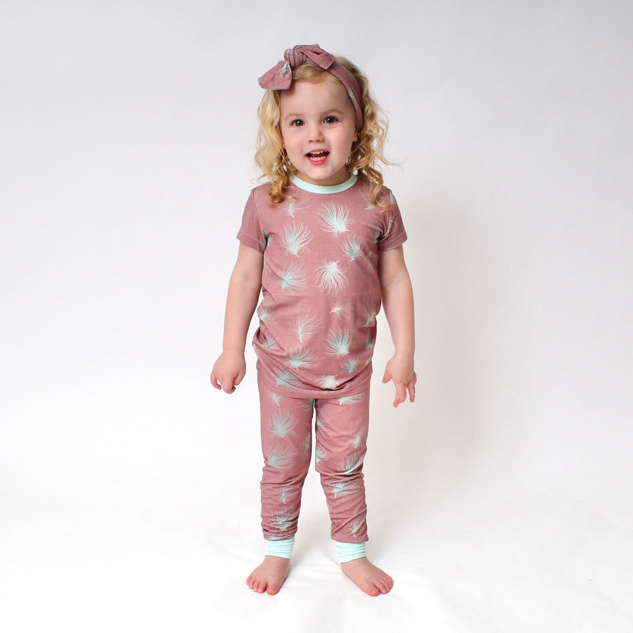 2 pc Loungewear Set in Dandelions | Bamboo Viscose