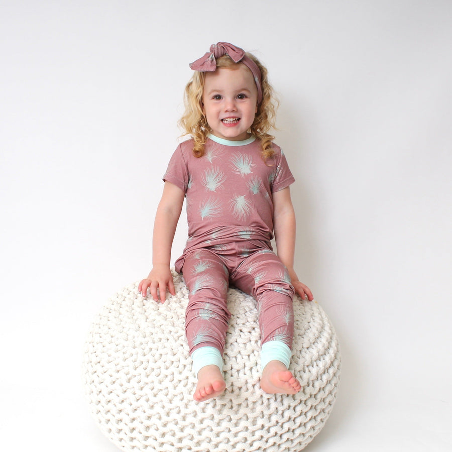 2 pc Loungewear Set in Dandelions | Bamboo Viscose