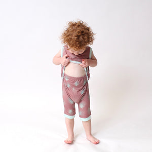 Front Opening Tank Shortie Romper in Dandelion | Bamboo Viscose