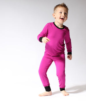 2pc Loungewear Set in Boysenberry | Bamboo Viscose