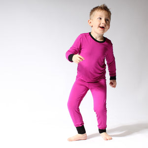 2pc Loungewear Set in Boysenberry | Bamboo Viscose