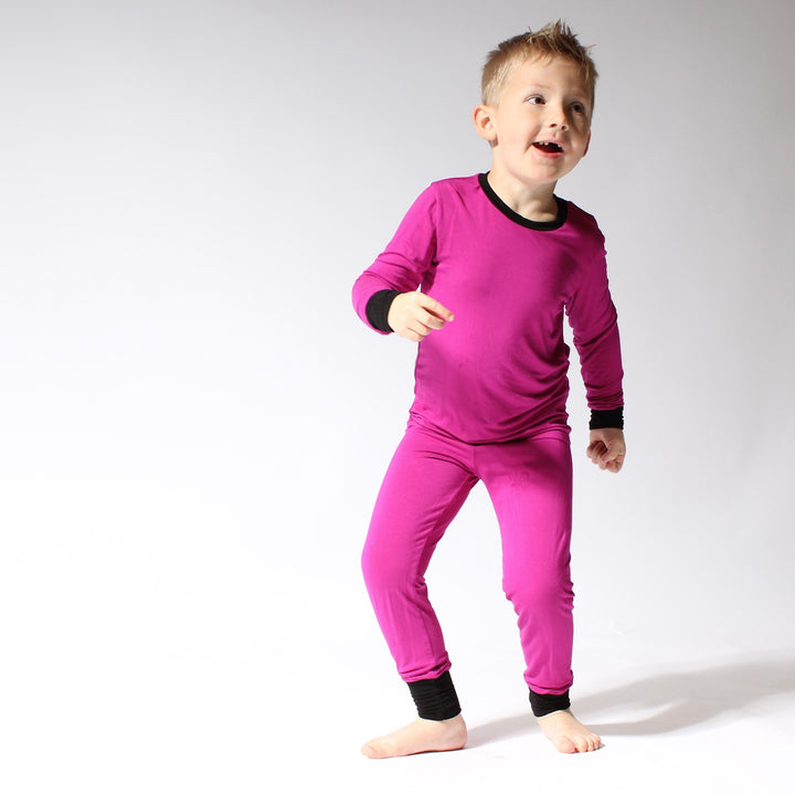 2pc Loungewear Set in Boysenberry | Bamboo Viscose