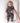 Front Opening Romper in Stormy | Bamboo Viscose