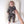 Front Opening Romper in Stormy | Bamboo Viscose