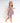 Front Opening Twirl Shortie Romper in Birds of a Feather