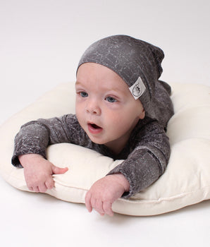 Beanie in Stormy | Bamboo Viscose