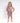 Front Opening Twirl Shortie Romper in Birds of a Feather