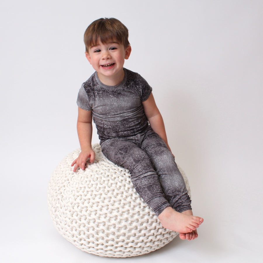 2 pc Loungewear Set in O.G Stormy | Bamboo Viscose