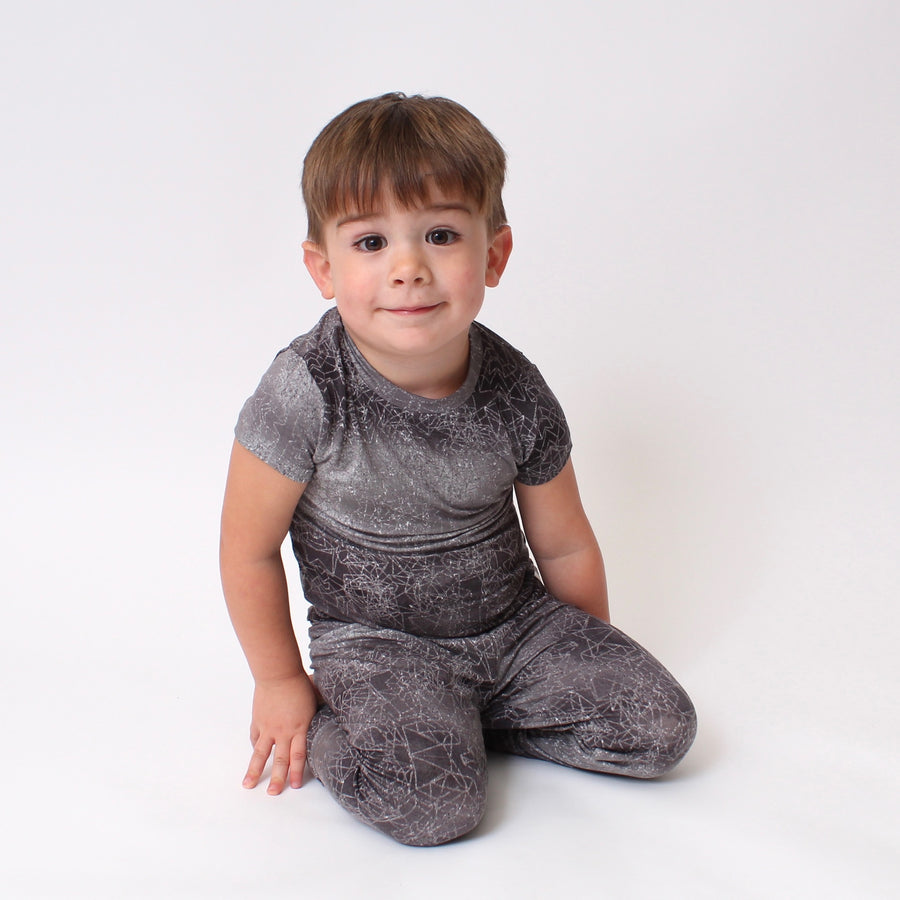 2 pc Loungewear Set in O.G Stormy | Bamboo Viscose