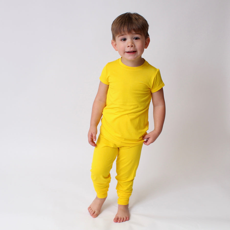 2 pc Loungewear Set in Sunshine | Bamboo Viscose
