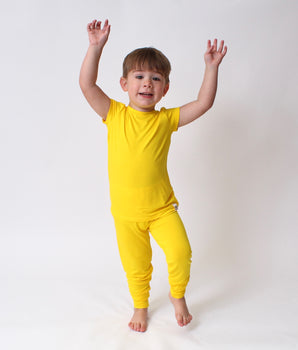 2 pc Loungewear Set in Sunshine | Bamboo Viscose