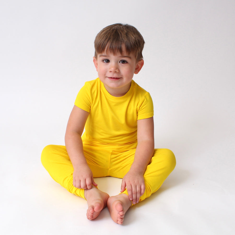 2 pc Loungewear Set in Sunshine | Bamboo Viscose