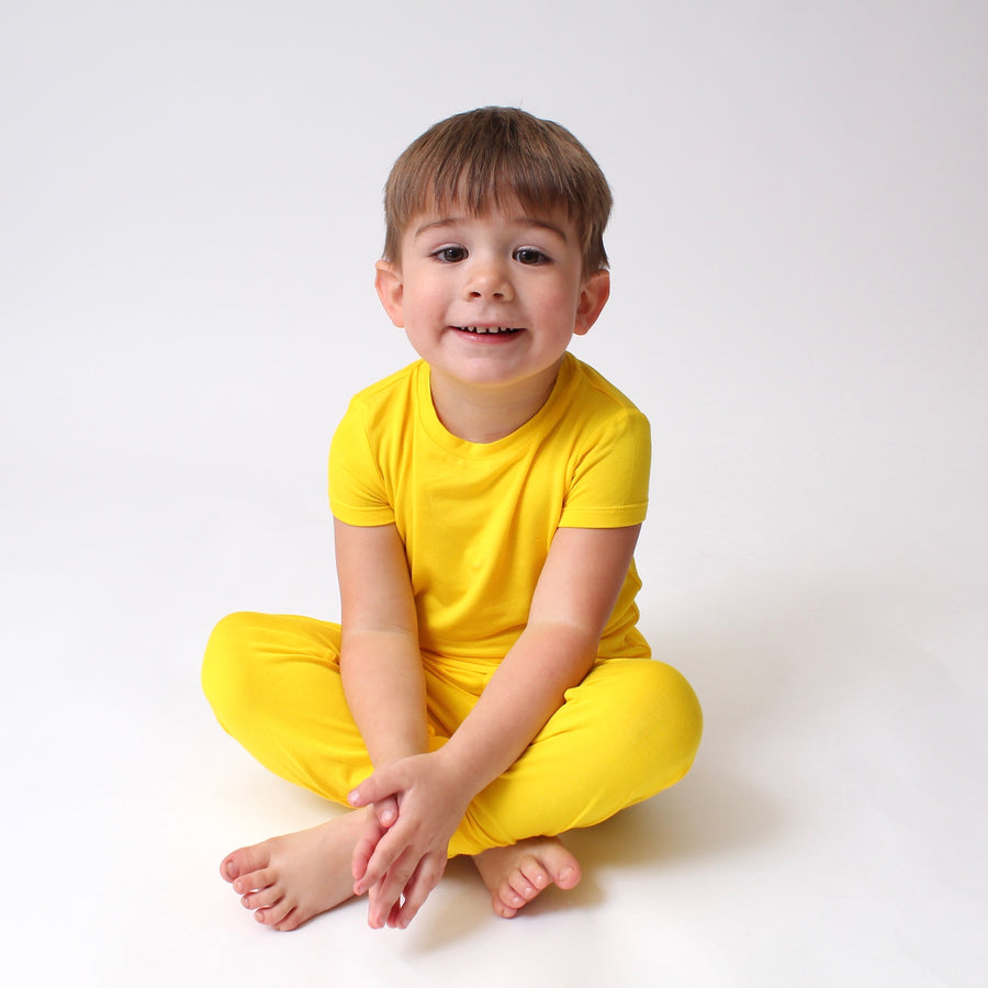 2 pc Loungewear Set in Sunshine | Bamboo Viscose