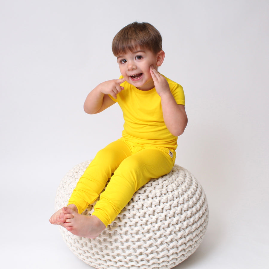 2 pc Loungewear Set in Sunshine | Bamboo Viscose