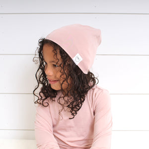 Beanie in Nude Latte | Bamboo Viscose