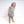 Front Opening Twirl Shortie Romper in Heathered Grey | Bamboo Viscose