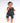 Front Opening Twirl Shortie Romper in Cactus Nights
