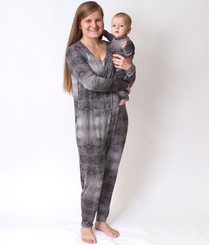 Women's One-Piece Lounger in O.G Stormy
