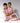 2 pc Loungewear Set in Fire Work It | Bamboo Viscose