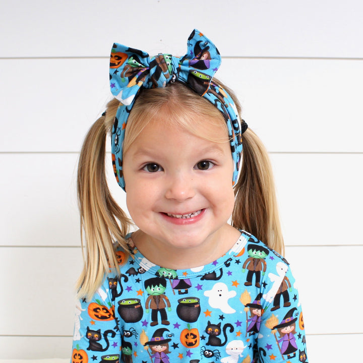 Headwrap in Monster Mash | Bamboo Viscose