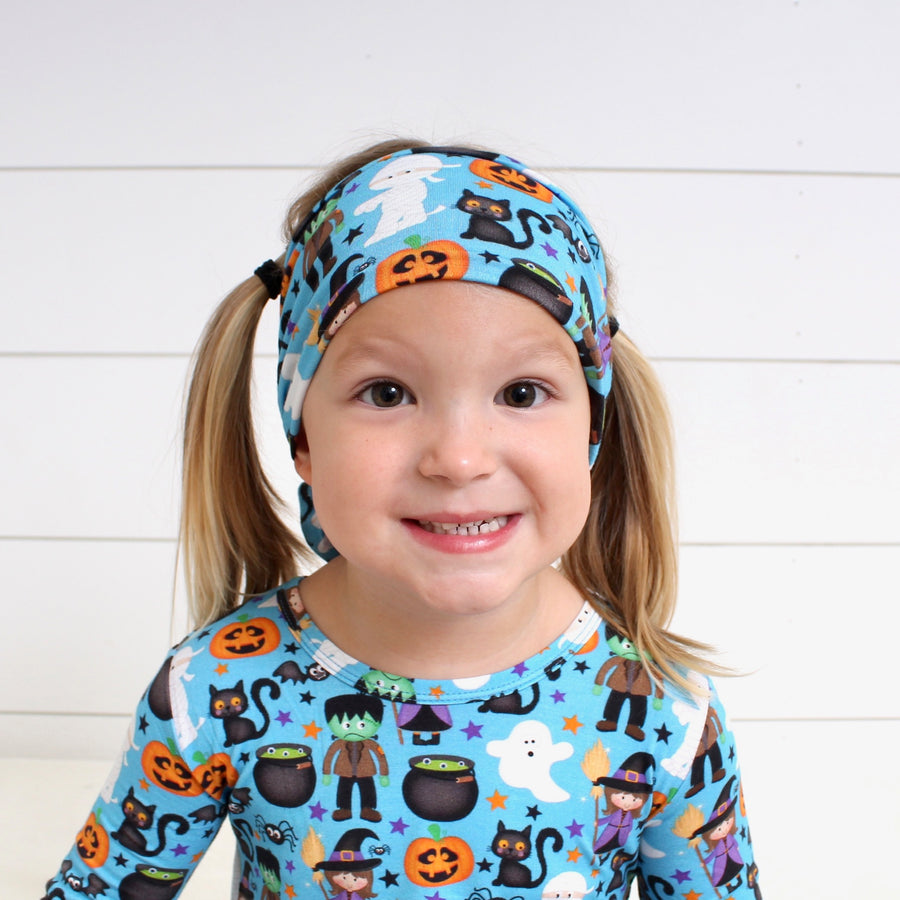 Headwrap in Monster Mash | Bamboo Viscose