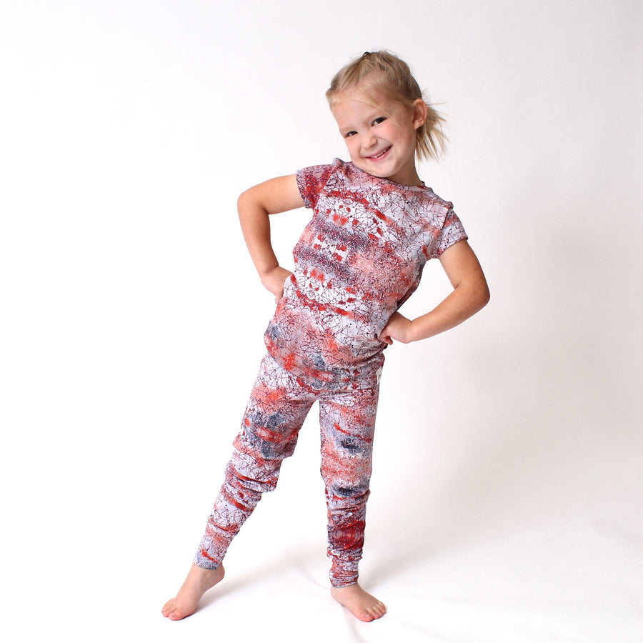 2 pc Loungewear Set in Sunset | Bamboo Viscose
