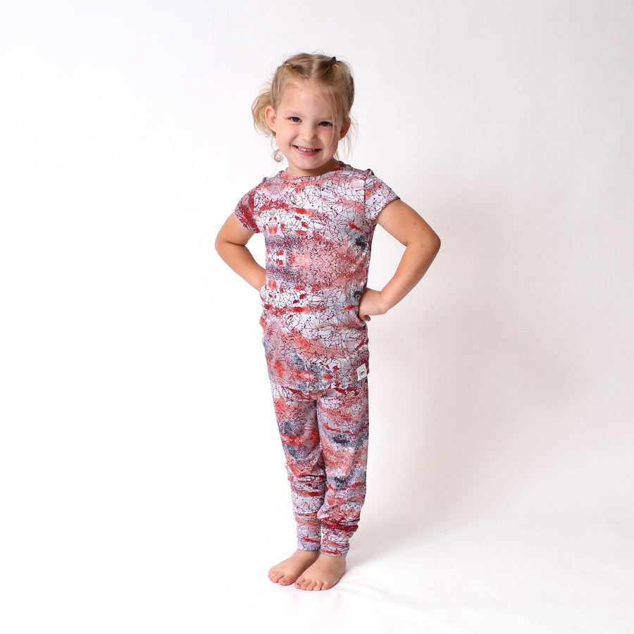 2 pc Loungewear Set in Sunset | Bamboo Viscose