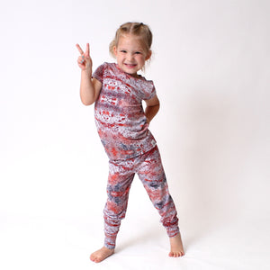 2 pc Loungewear Set in Sunset | Bamboo Viscose