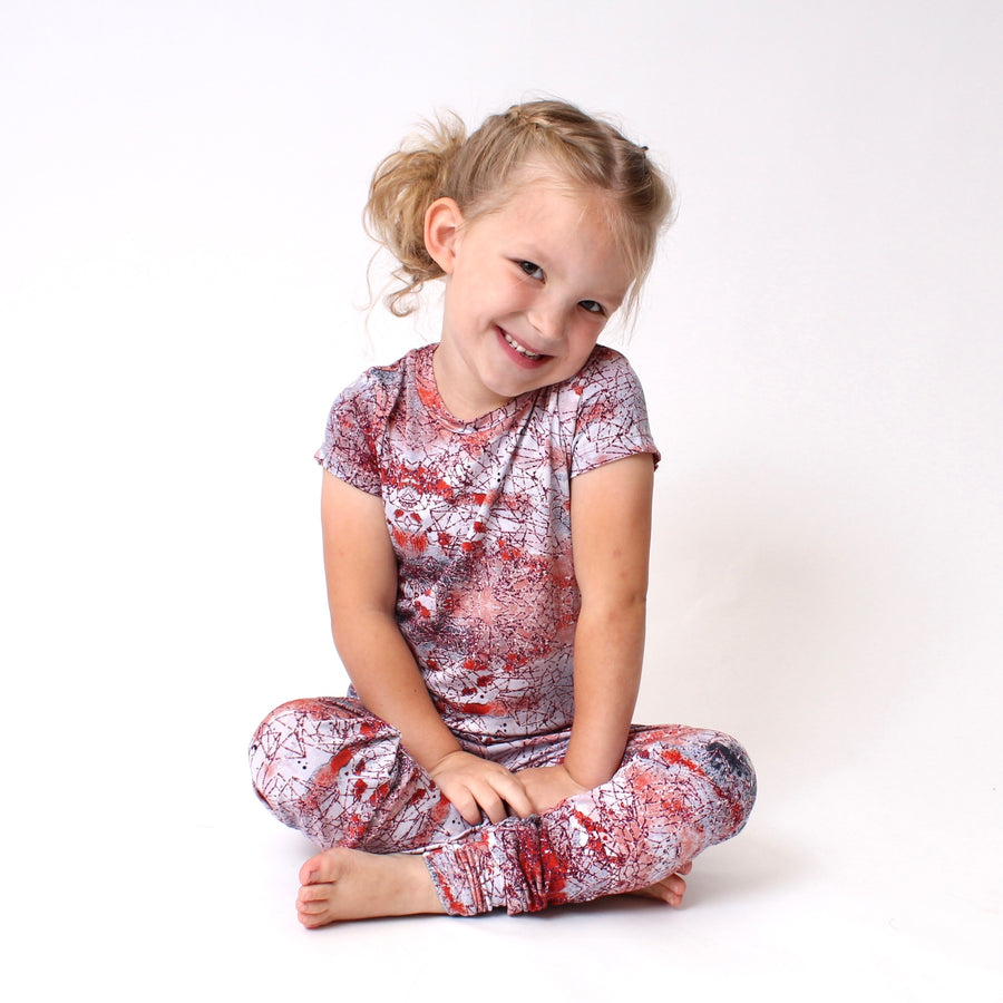 2 pc Loungewear Set in Sunset | Bamboo Viscose