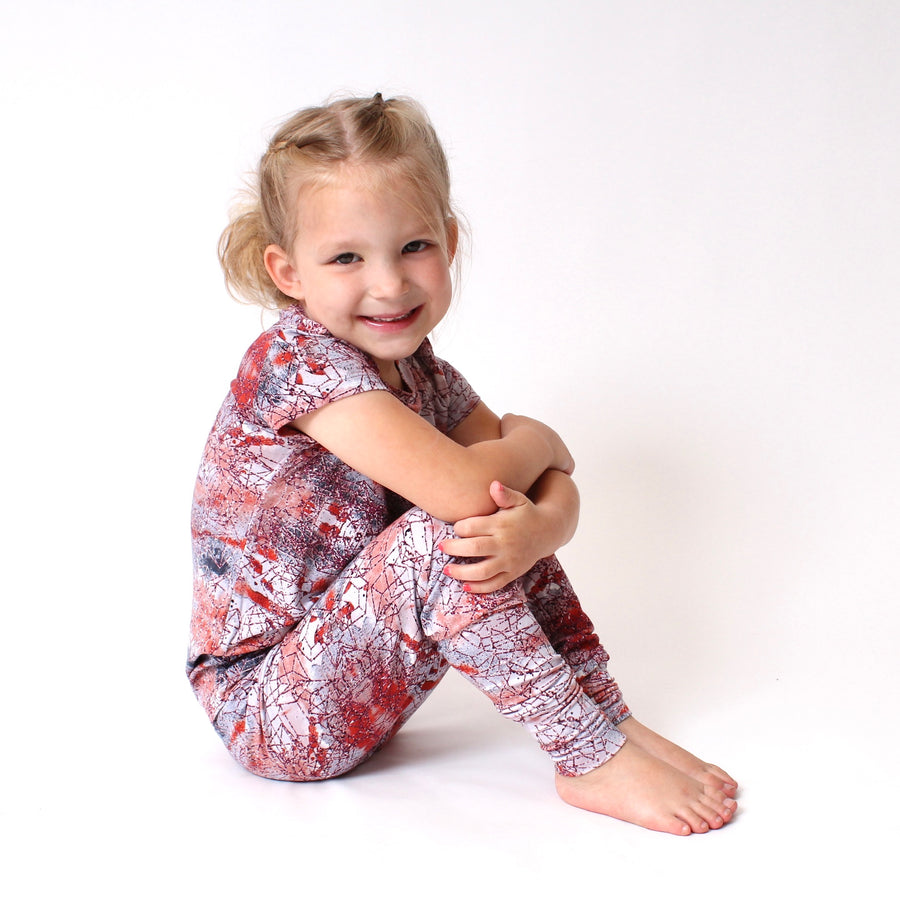 2 pc Loungewear Set in Sunset | Bamboo Viscose
