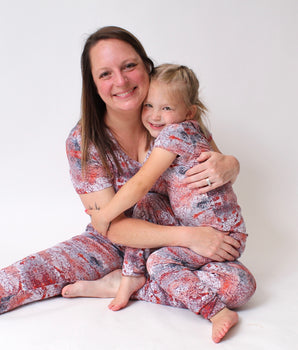 Women’s 2 pc Loungewear Set in Sunset
