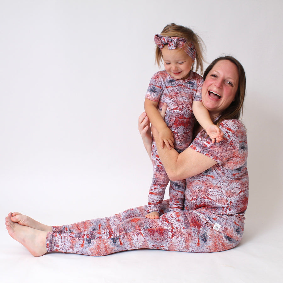 Women’s 2 pc Loungewear Set in Sunset | Bamboo Viscose