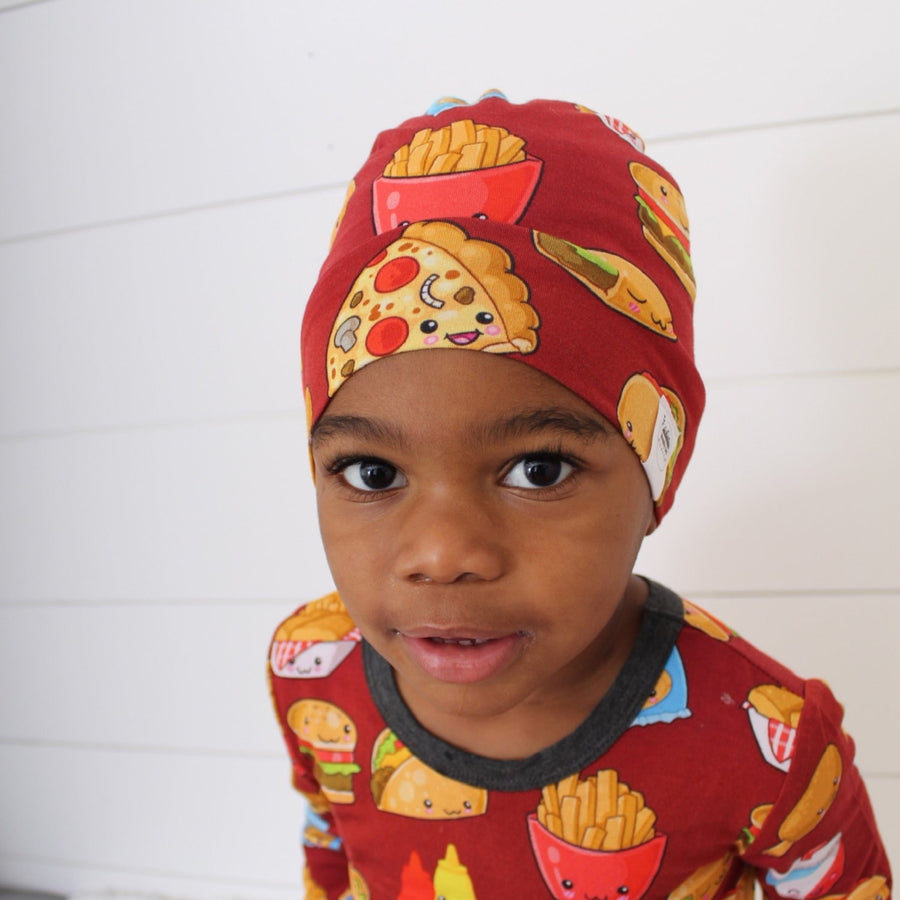 Beanie in Foodie Friends | Bamboo Viscose FINAL SALE