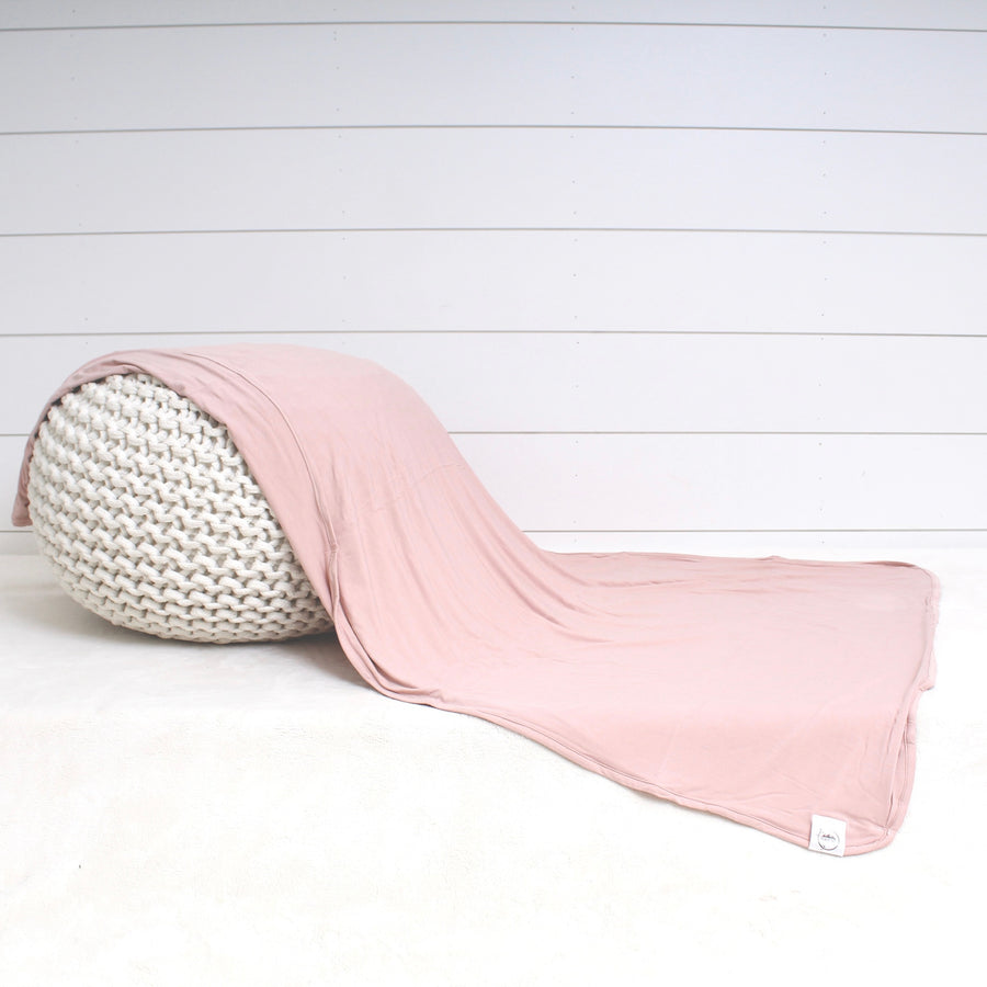 Blanket in Nude Latte | Bamboo Viscose
