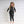Front Opening Twirl Romper in London Fog | Bamboo Viscose