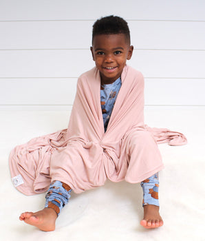 Blanket in Nude Latte