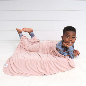 Blanket in Nude Latte | Bamboo Viscose