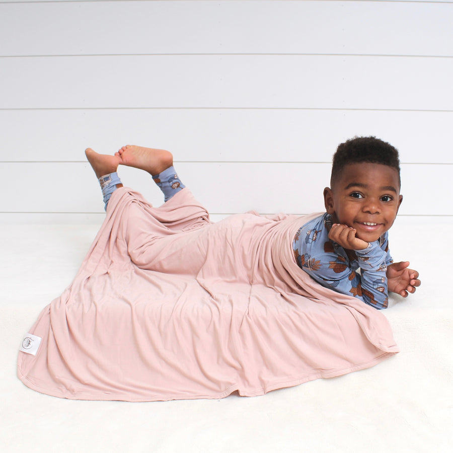 Blanket in Nude Latte | Bamboo Viscose