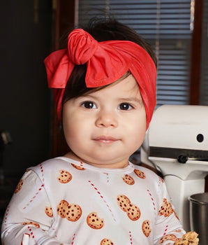 Headwrap in Ruby Red