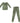 2 pc Loungewear Set in Emerald Forest | Bamboo Viscose