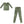 2 pc Loungewear Set in Emerald Forest | Bamboo Viscose