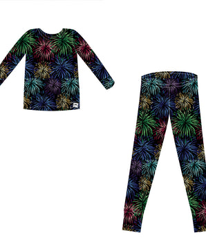 2 pc Loungewear Set in Boom Baby | Bamboo Viscose