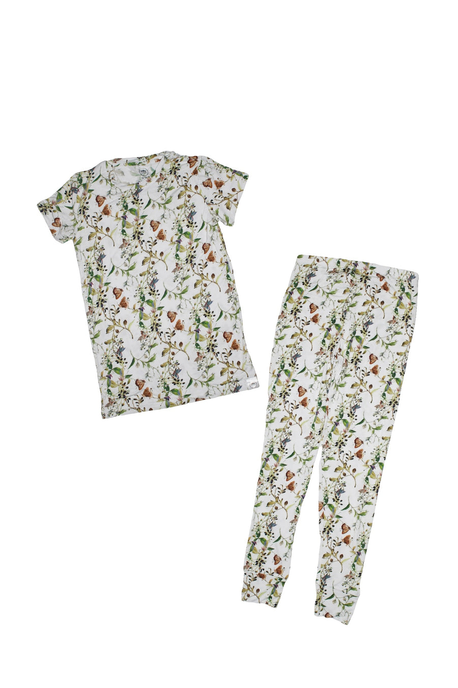 2 pc Loungewear Set in Butterflies | Bamboo Viscose