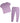 Women’s 2 pc Loungewear Set in Blushing Lilac